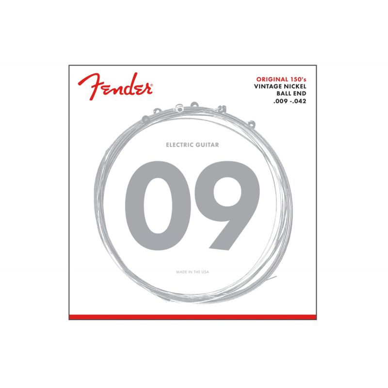 Набор струн FENDER 150L PURE NICKEL GUITAR STRING 9-42